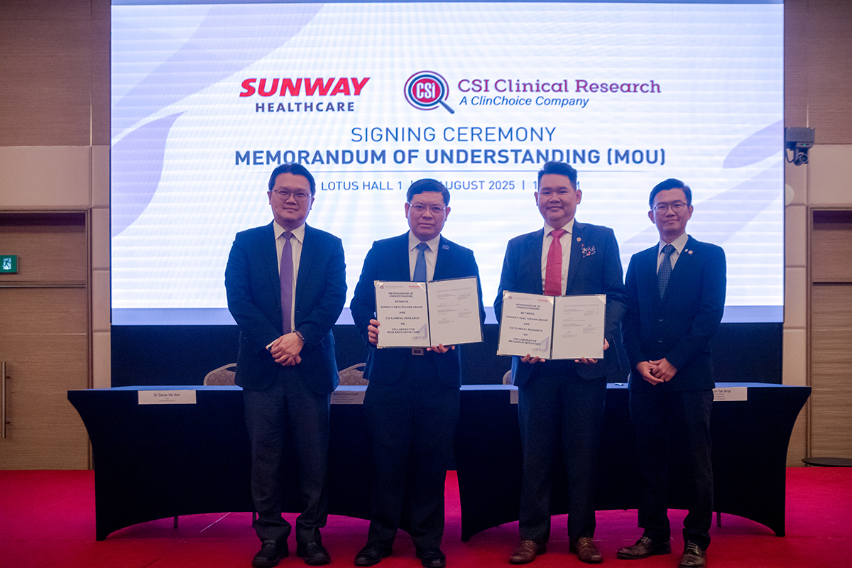 Sunway Healthcare Group Strengthens Clinical Research Network Through Partnership with ClinChoice Clinical Research