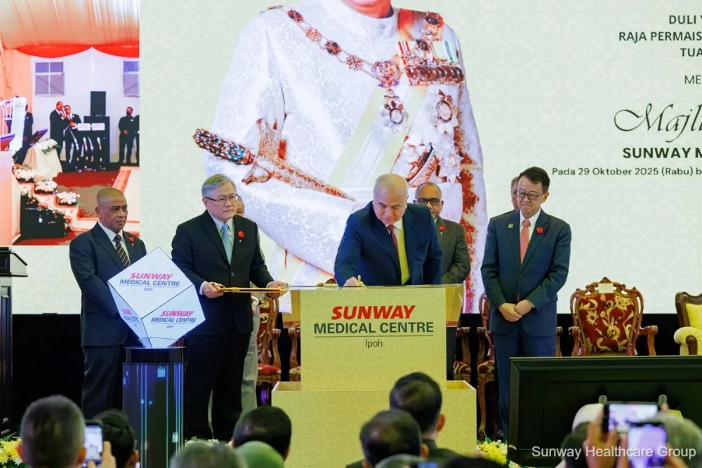 Sunway Healthcare opens RM430m medical centre in Ipoh, Perak’s first with PET-CT and surgical robot