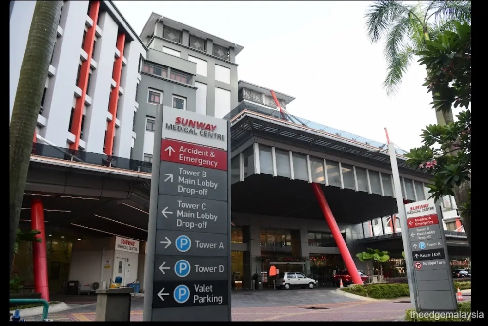 Sunway Healthcare's 2Q net profit surges 89% on higher patient volumes, record revenue