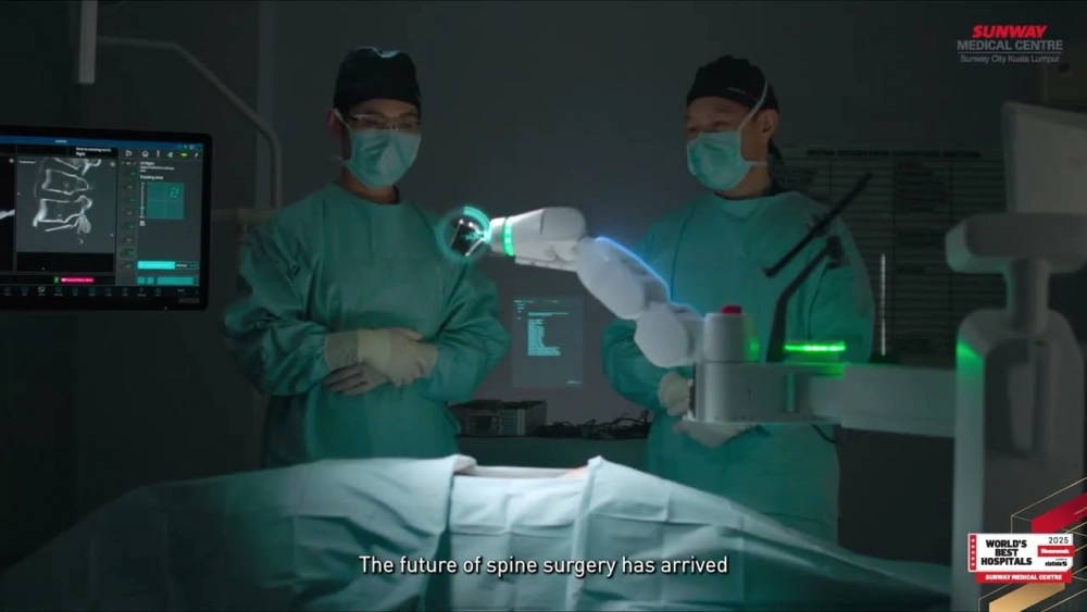Redefining the Future of Spine Surgery with Robotic Precision at Sunway Medical Centre, Sunway City